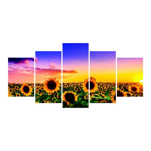 Vícedílný obraz La Maison Des Couleurs Sunflowers