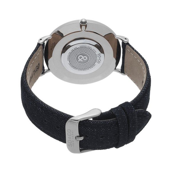 Pánské hodinky SoHo Club Silver/Black-image-1