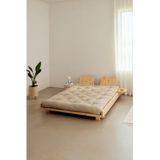 Männipuidust kaheinimesevoodi koos voodipõhjaga 180x200 cm Social Bed - Karup Design