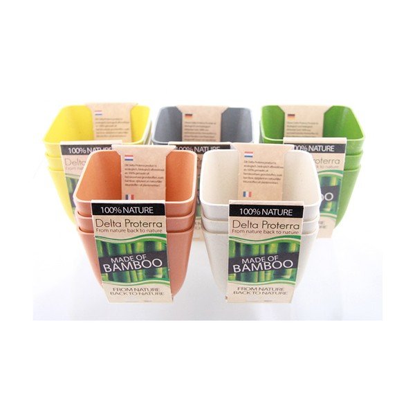 Set květináčů, přírodní, 9ks-image-1