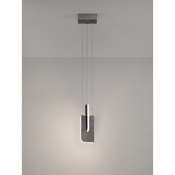 Helehall metallist LED-rippvalgusti, hämardatav Totem - Nova Luce-image-3