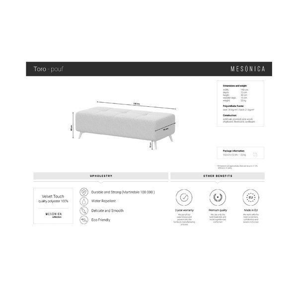 Tumehall sametist turvatoolik Toro - MESONICA-image-3