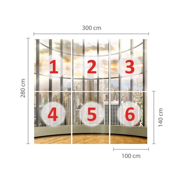 Velkoformátová tapeta Office View-image-3