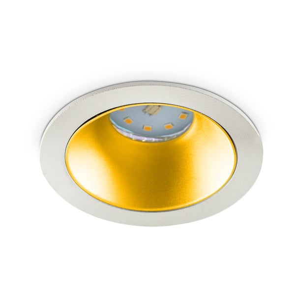 Kryt na LED žárovku Kobi Siena Gold, ⌀ 8,7 cm
