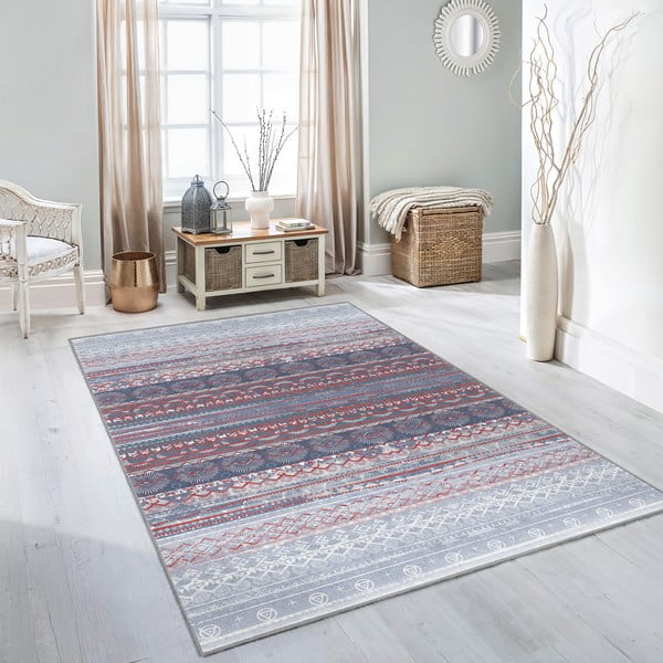 Lilla-hall pestav vaip 80x150 cm Vintage Stripe - Mila Home-image-1
