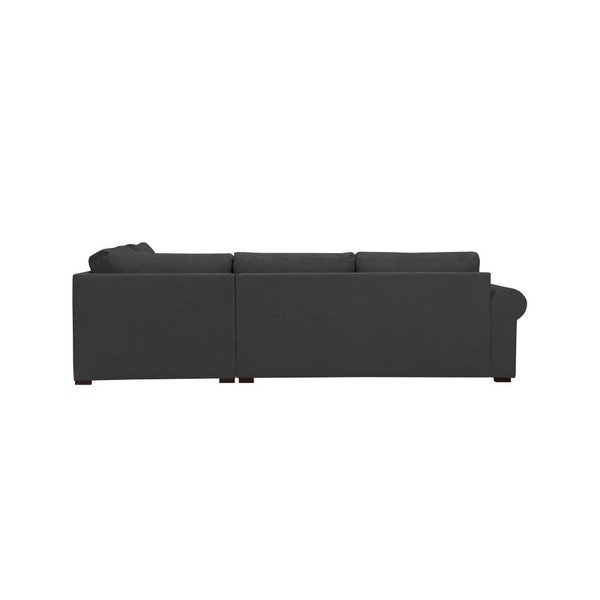 Tmavě šedá rohová pohovka Windsor & Co Sofas Hermes, levý roh-image-3