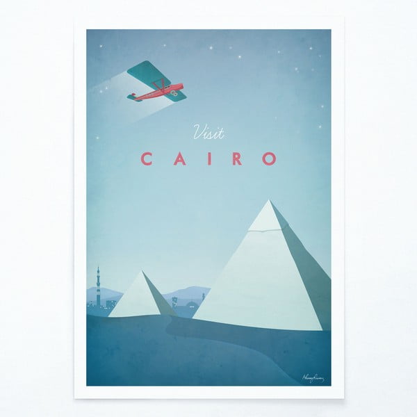 Poster , 50 x 70 cm Cairo - Travelposter