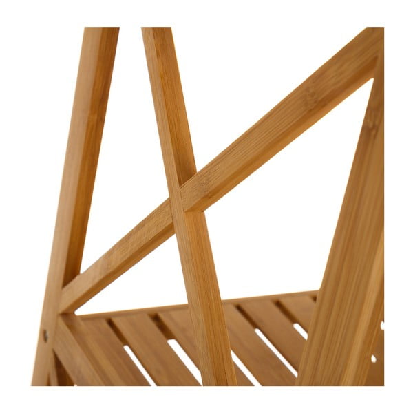 Bambusest vannitoa riiul naturaalses värvitoonis 36,5x153 cm - Casa Selección-image-2