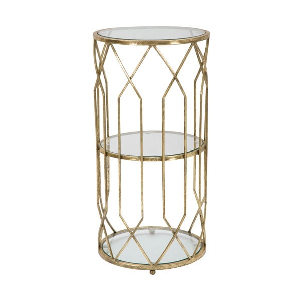 Ümmargune klaaspinnaga küljelaud ø 35 cm Tunisi – Mauro Ferretti-image-3