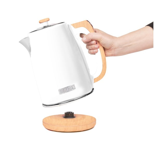 Valge veekeetja 1,7 l Dorchester - Haden-image-4