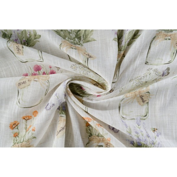 Kreemjas kardin 140x160 cm Cassia - Mendola Fabrics-image-2