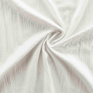 Valge musliinist voodipesu üheinimesevoodile 140x200 cm Angelia - douceur d'intérieur