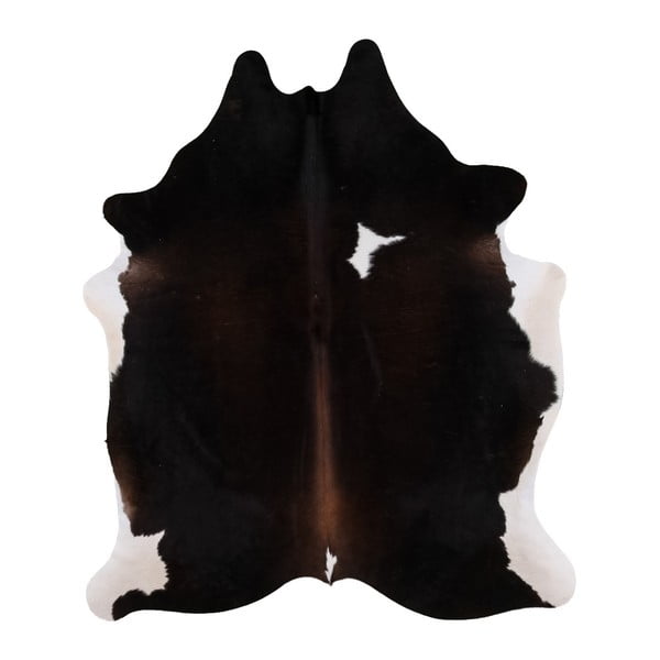 Pravá hovězí kůže Arctic Fur Tricolor, 186 x 165 cm