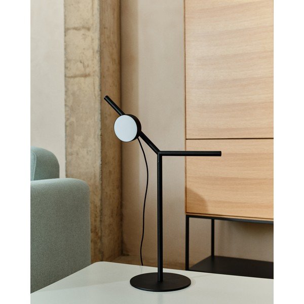 Must metallist hämardatav LED-laualamp (kõrgus 61,5 cm) Orey - Kave Home-image-1