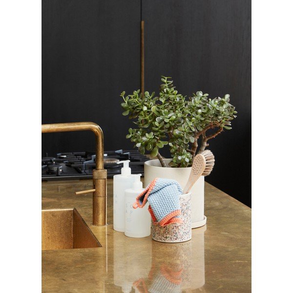 Sinine puuvillane teerätik Thea, 30 x 30 cm - Hübsch-image-1