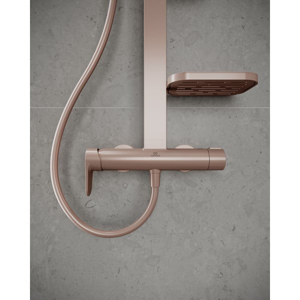 Heleroosa metallist dušikomplekt 111 cm ALU+ - Ideal Standard-image-1