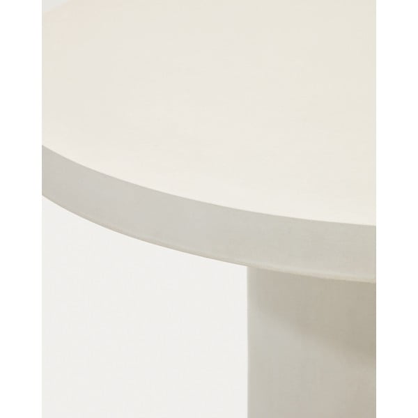 Betoonist ümmargune aia söögilaud ø 120 cm Aiguablava - Kave Home-image-2