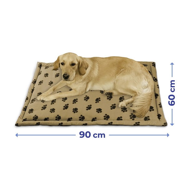 Helepruun puuvillane koeravoodi 60x90 cm - Maximex-image-2