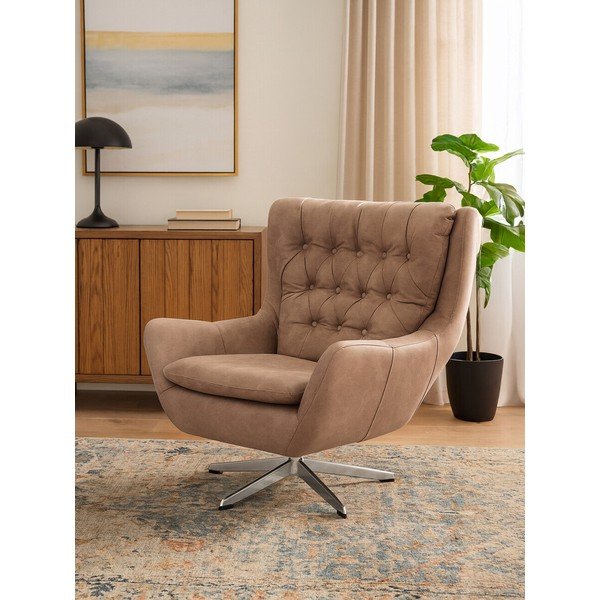 Pruun tugitool Harold - Premier Housewares-image-1