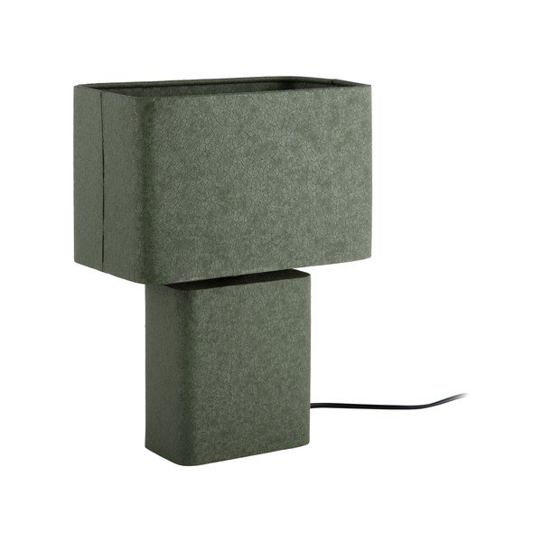 Roheline metallist laualamp (kõrgus 33 cm) Boaz Recto - Leitmotiv