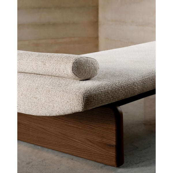 Beež šenillist diivan (muutuv nurk) Topaz - Kave Home-image-4