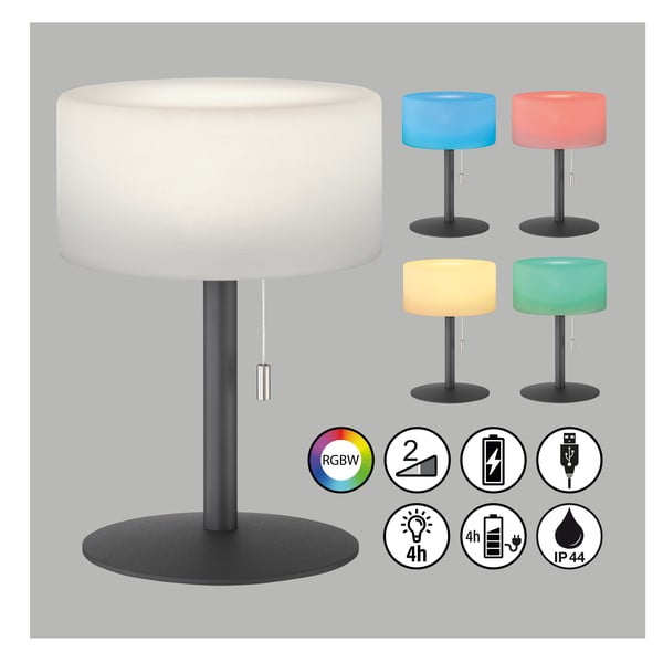 LED timmitav välisvalgusti ø 18 cm Cadiz - Fischer & Honsel-image-1