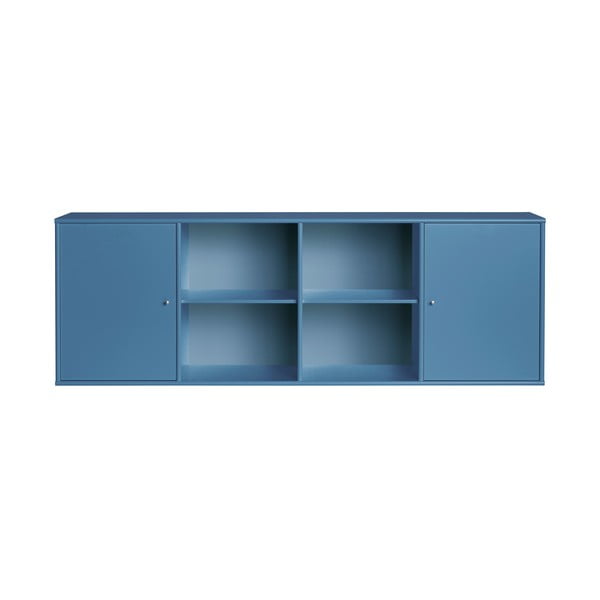 Sinine madal rippuv kummut 176x61 cm Mistral - Hammel Furniture