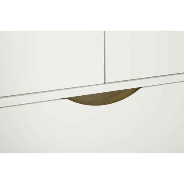 Valge riidekapp 80x195 cm Kobe - Woodman-image-1