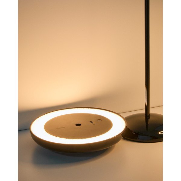 Must hämardatav LED-laualamp metallist varjuga (kõrgus 35 cm) Porte - Kave Home-image-2