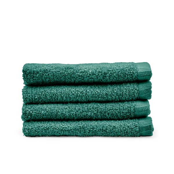 Rohelised kiiresti kuivavad puuvillased rätikud, 4 tk 30x30 cm komplektis Quick Dry - Catherine Lansfield