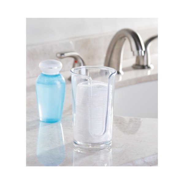 Läbipaistev läbipaistev meigieemaldaja tampoonide kandik - iDesign-image-2