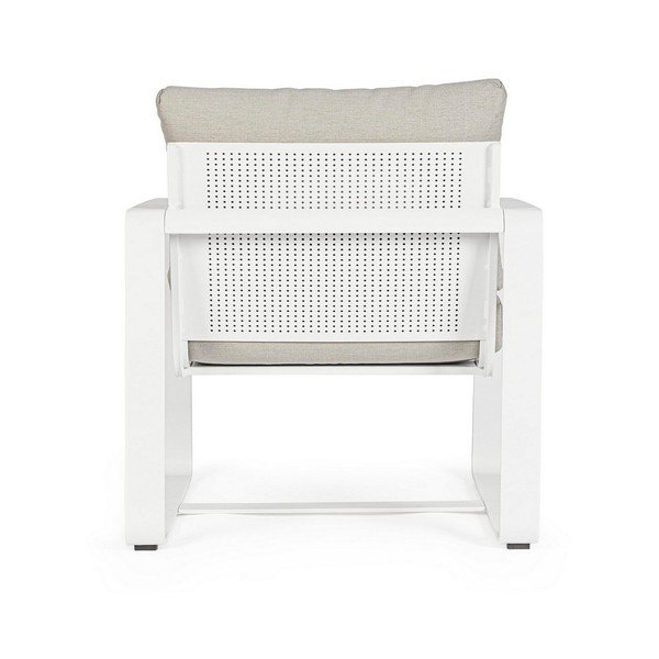 Valge metallist aiatool Merrigan - Bizzotto-image-4