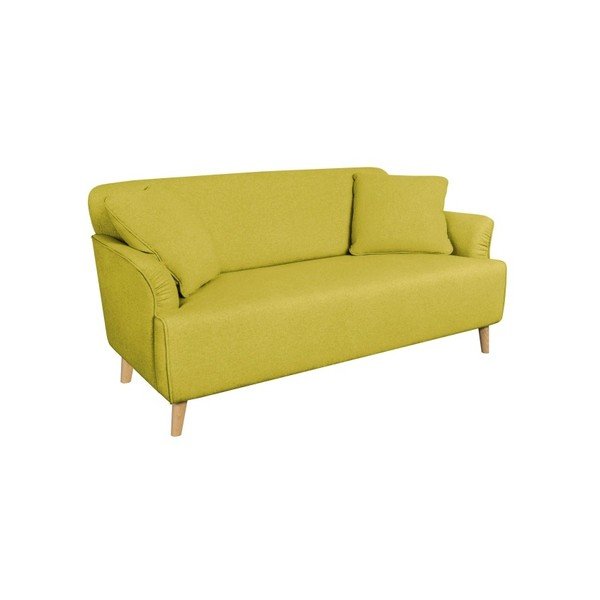 Žlutá dvojmístná pohovka Kooko Home Funk-image-1