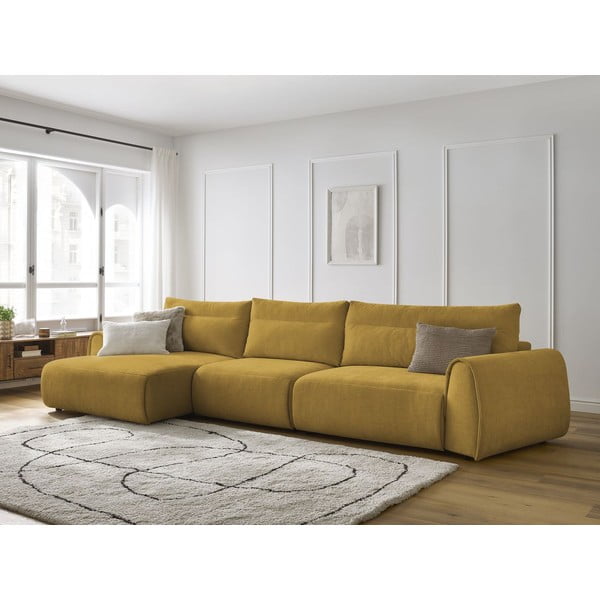 Kollane nurgadiivan Aden - Bobochic Paris-image-1