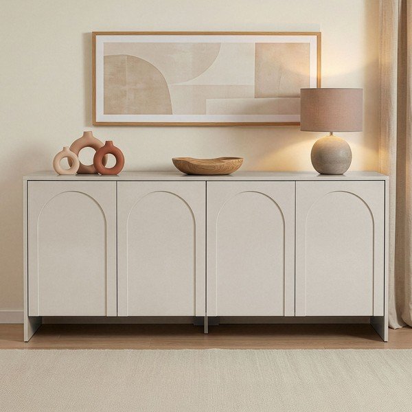 Kreemikas kummut 180x80x45 cm Arlen  - Kalune Design-image-1