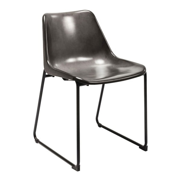 Tmavě šedá židle Kare Design Colorado