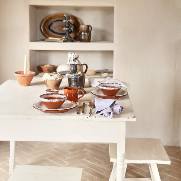 Kivikeraamikast kauss tellis-beež ø 17 cm Poterie - Casafina-image-3