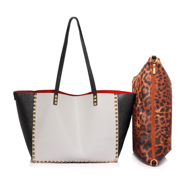 Kabelka L&S Sandy B & W-image-2