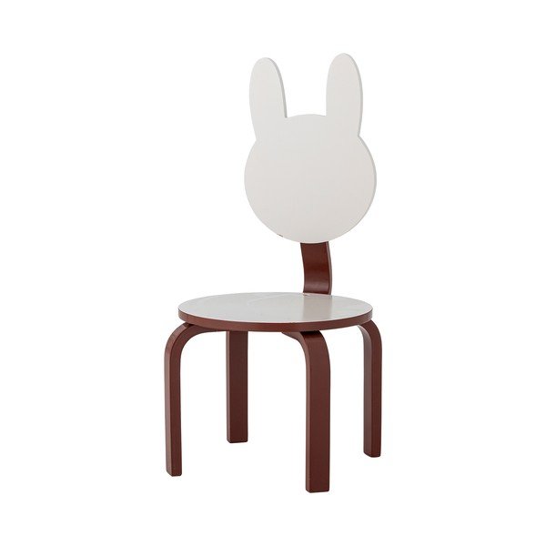 Burgundiapunane/valge lastetool Liova - Bloomingville Mini-image-4