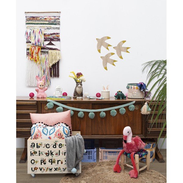 Rippuvad kaunistused, 3 tk komplektis Birds - Little Nice Things-image-1