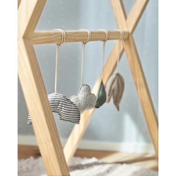 Komplekt 4 puuvillast rippuvat kaunistust Gioia - Kave Home-image-3