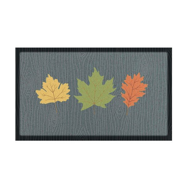 Uksematt 40x70 cm Autumn Leaves on Green - Artsy Doormats