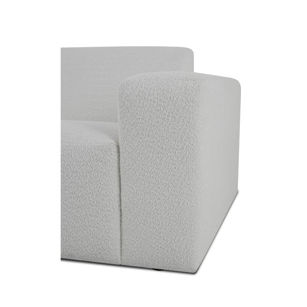 Valge bukleekangast nurgadiivan (U-kujuline) Roxy - Scandic-image-4