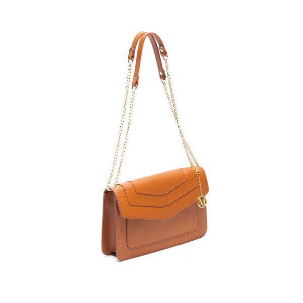 Kožená kabelka Mangotti 3013 Cognac-image-1