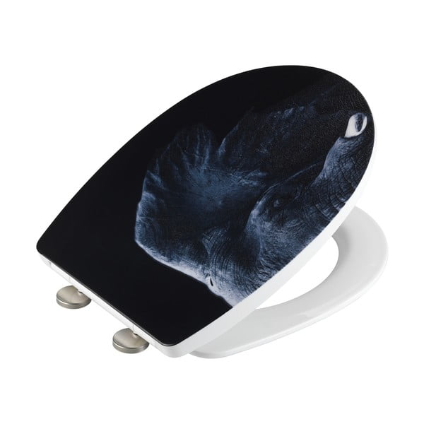 Mustast roostevabast terasest WC-istme Elephant - Wenko-image-2