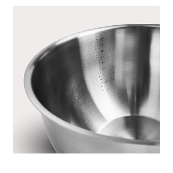 Hõbedased roostevabast terasest kausid 3tk komplektis ø 24 cm Lucca 3.0 – FABINI-image-3