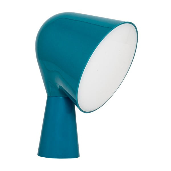Modrá stolní lampa Kadelon