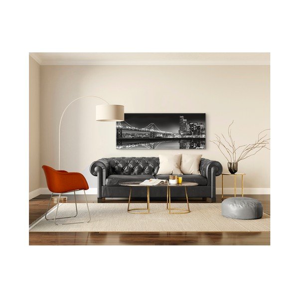 Obraz Styler Canvas Silver Bridge, 60 x 150 cm-image-2