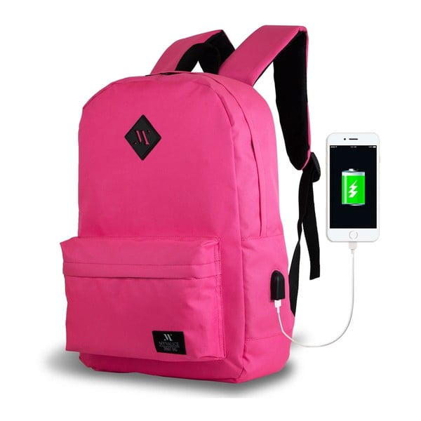 Roosa USB-portiga seljakott My Valice SPECTA Smart Bag - Myvalice