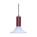 Burgundiapunane/helesinine metallist hämardatav ripplamp ø 25 cm Luminary - Hübsch